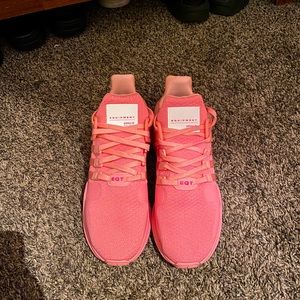 These are adidas shoes in size 8 women.